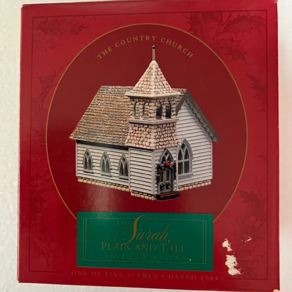 Hallmark Keepsake 1994 Sarah Big and Tall Church, used